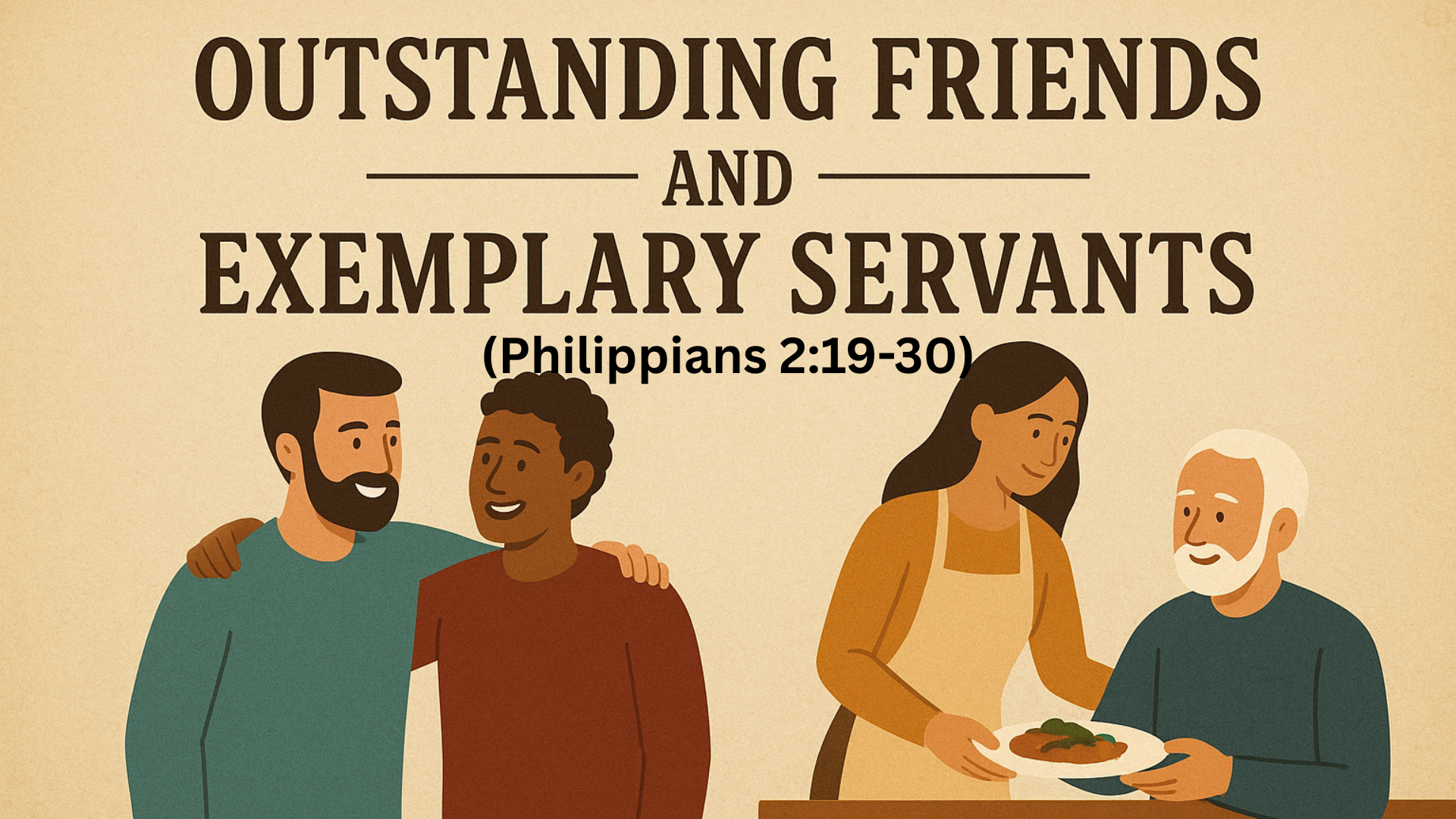 Outstanding Friends and Examplary Servants Leadership